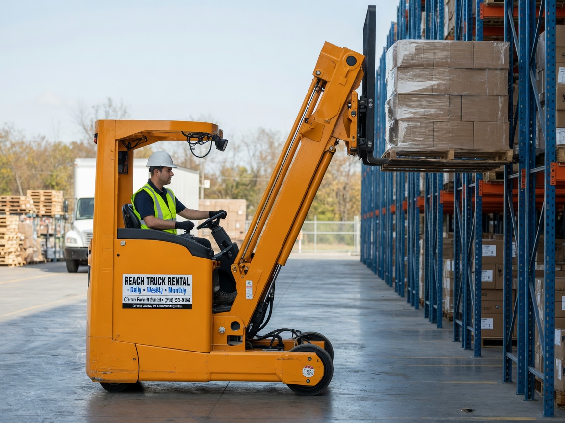 Reach Truck Rental services